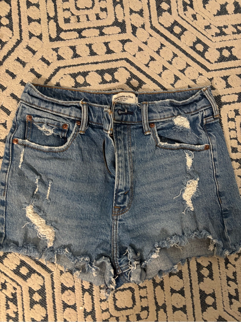 Abercrombie & Fitch The Mom Short High Rise 29/8